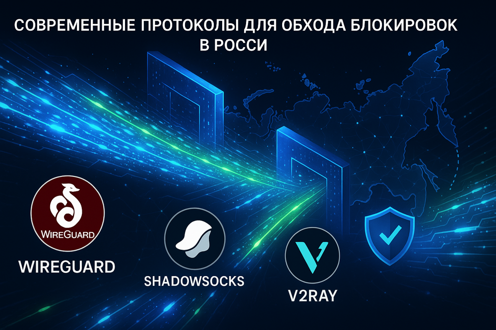 Современные протоколы для обхода блокировок в России